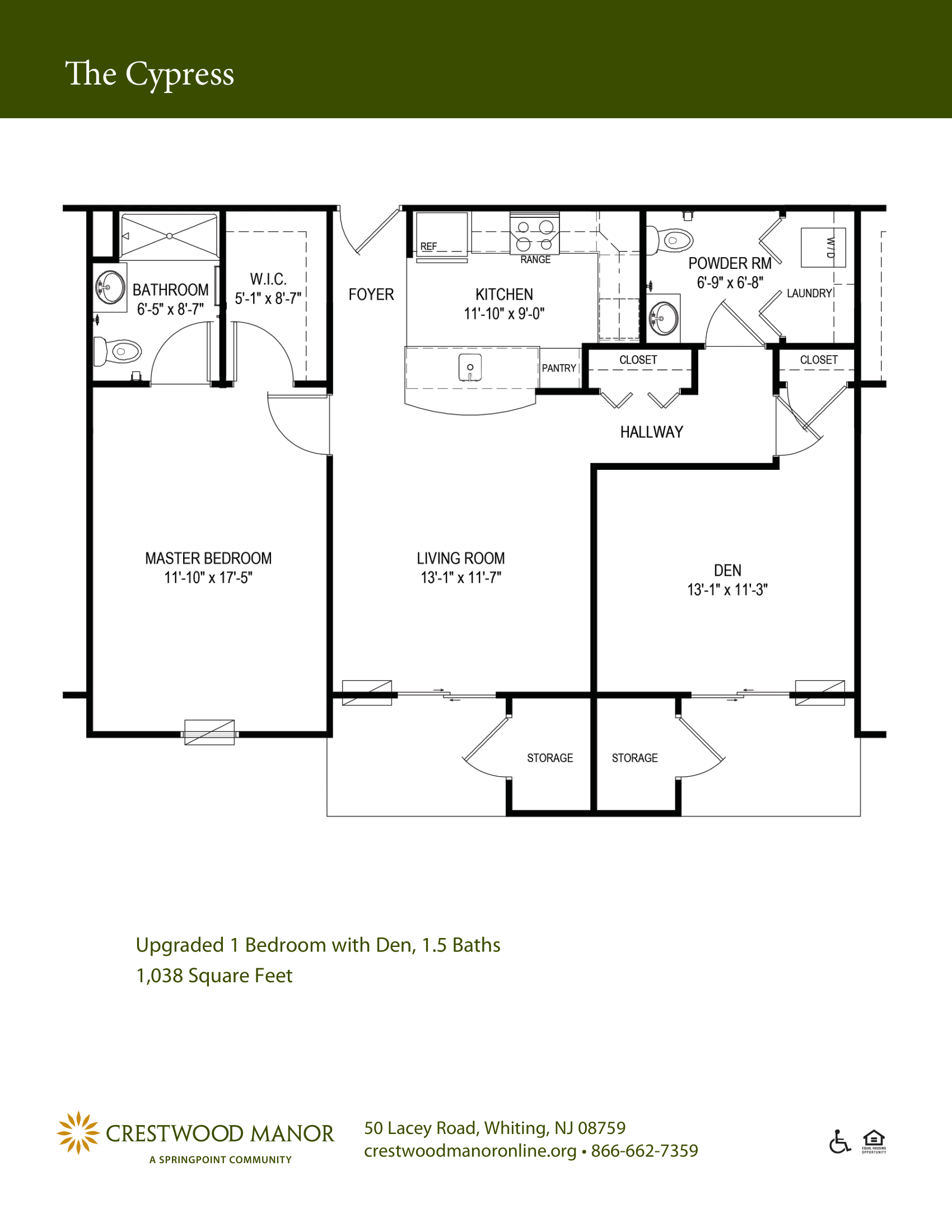 CM - The Cypress - Floorplan