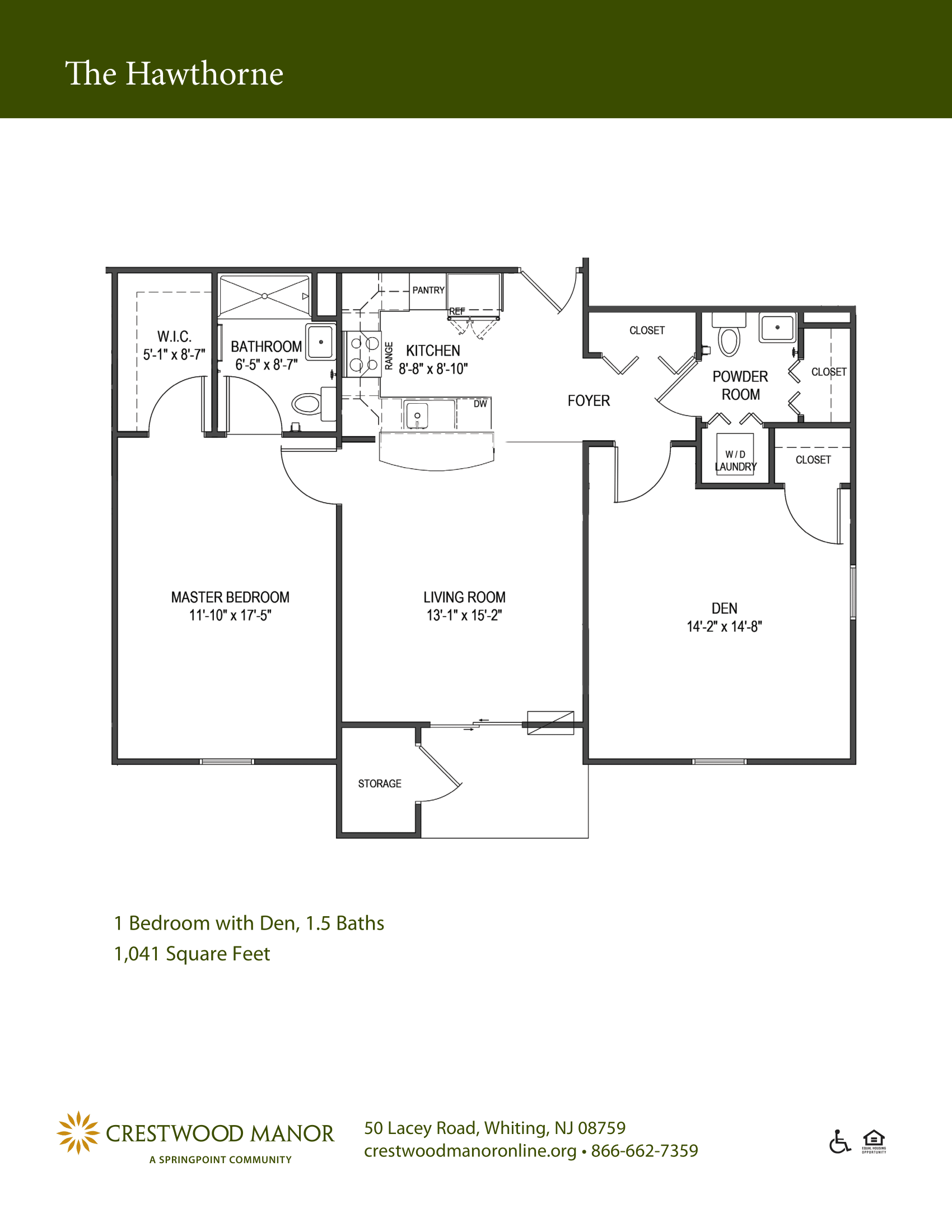 CM - The Hawthorne - Floorplan