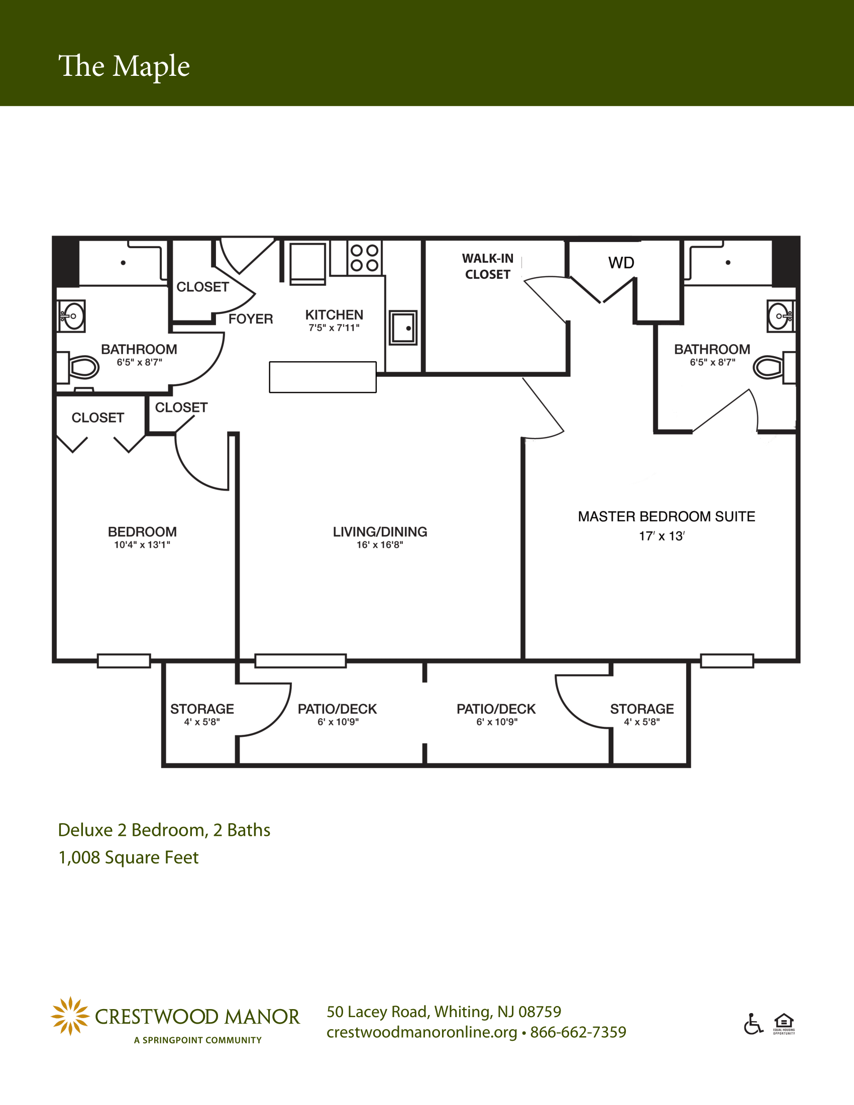 CM - The Maple - Floorplan